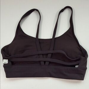 Vuori Plum Colored Women's Strappy Sports Bra